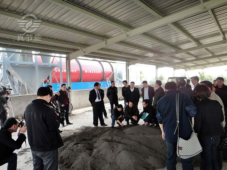 真節(jié)能客戶上門實(shí)地考察，試驗(yàn)物料